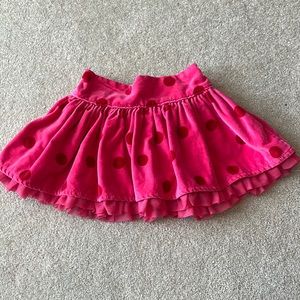 Toddler pink skirt